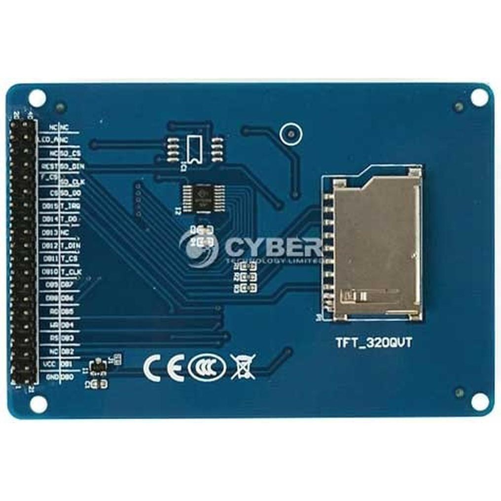 Mô Đun Arduino Lcd Tft + Màn Hình Cảm Ứng 3.2 "320X240Pixel Rgb Mega Shield Sm9