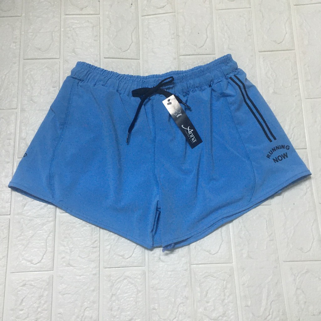 Quần short thể thao Boxer Gladimax in chữ cao cấp (2 lớp), đồ tập gym, yoga, aerobic