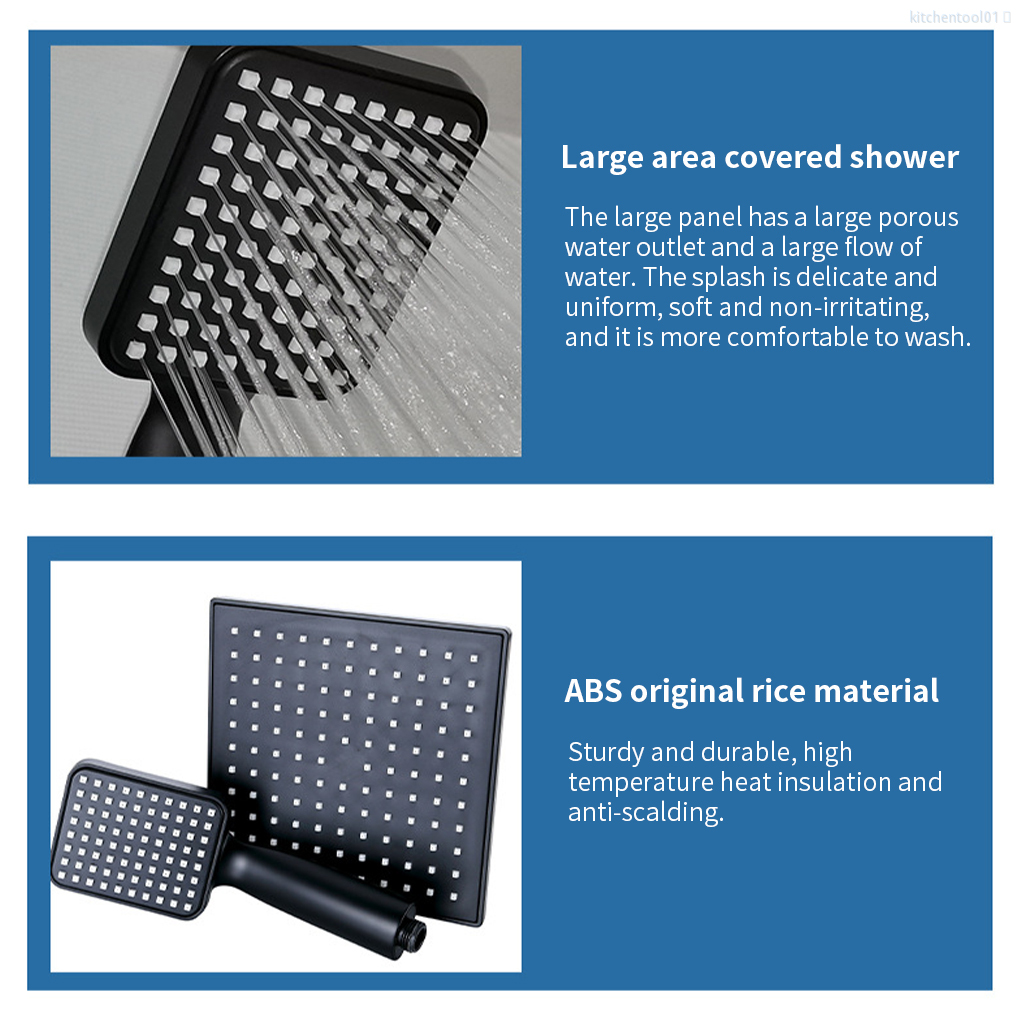 Vòi Sen Áp Suất Phun Nước Cầm Tay Tiết Kiệm Nước, Dùng Cho Nhà Tắm, Nhà Bếp, Bếp | BigBuy360 - bigbuy360.vn