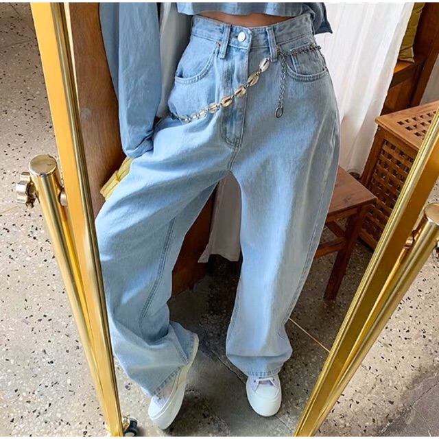 Quần jeans ống suông J92