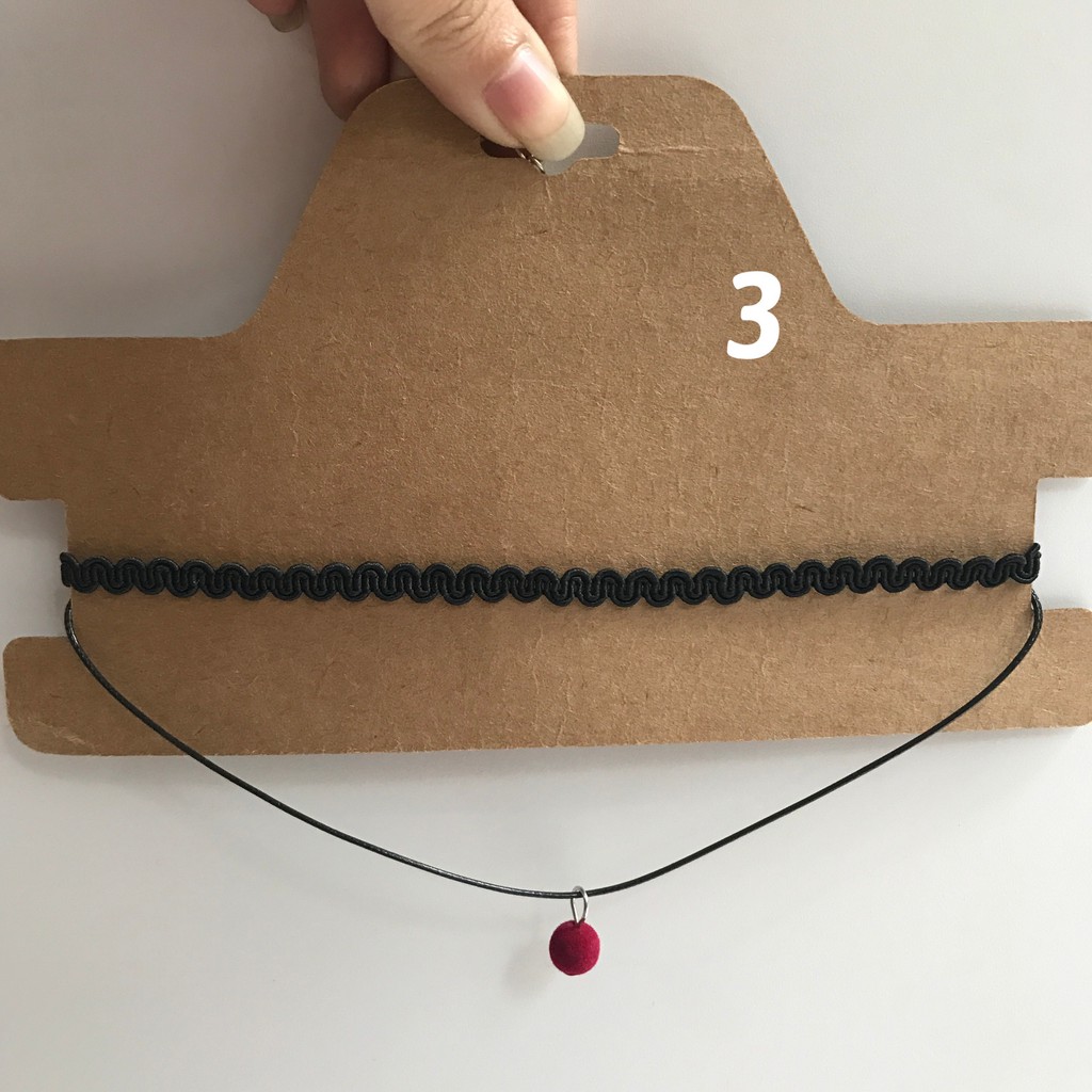 NGẪU NHIÊN-COMBO 10 CHOKER vòng cổ xinh yêu đón hè giá rẻ