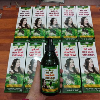 dầu gội bồ kết hoa bưởi việt nhật