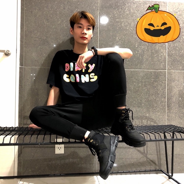 [Có Video Thật] Giày Cao cổ nam, giày Boost, Giày Bốt cá tính T34 | BigBuy360 - bigbuy360.vn