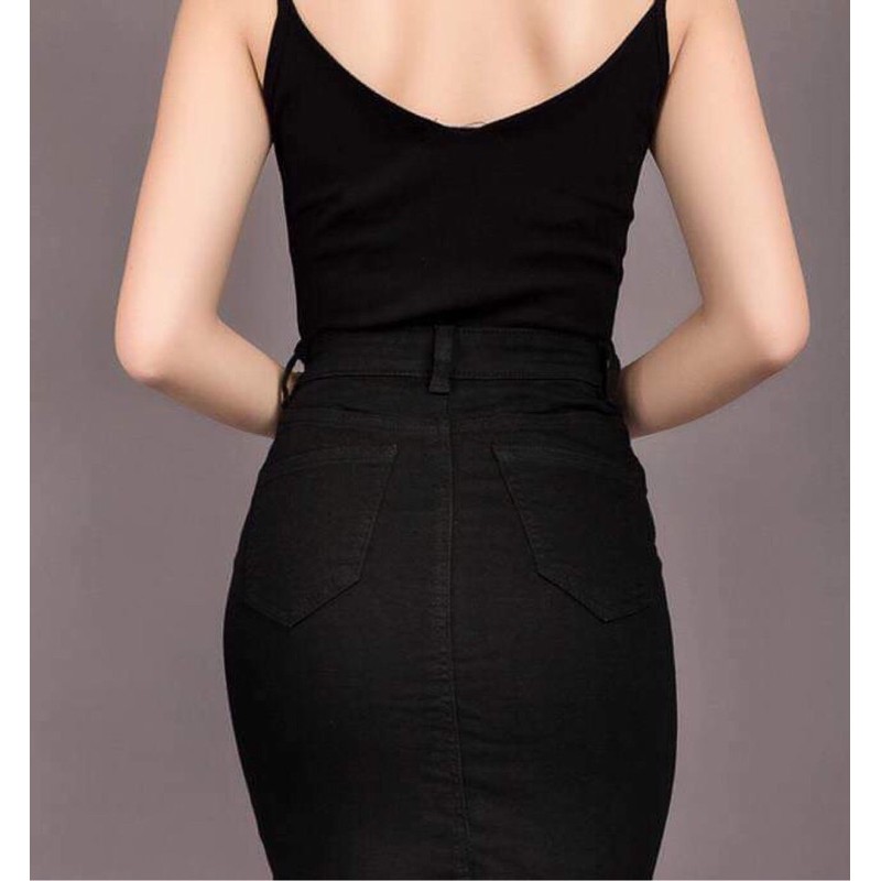 Sale Chân Váy Jeans Nữ Co Giãn Tôn Dáng | BigBuy360 - bigbuy360.vn
