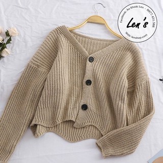 ÁO KHOÁC LEN DÀY CROPTOP
