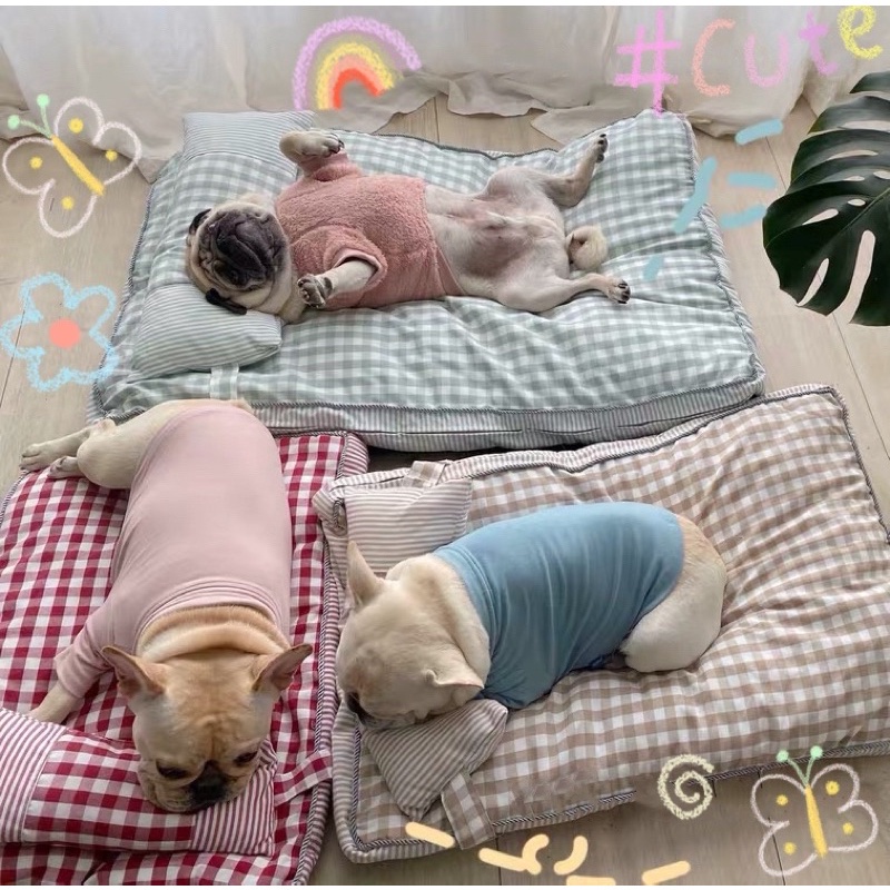 Đệm ngủ mềm mại ấm áp có thể tháo rời cho thú cưng