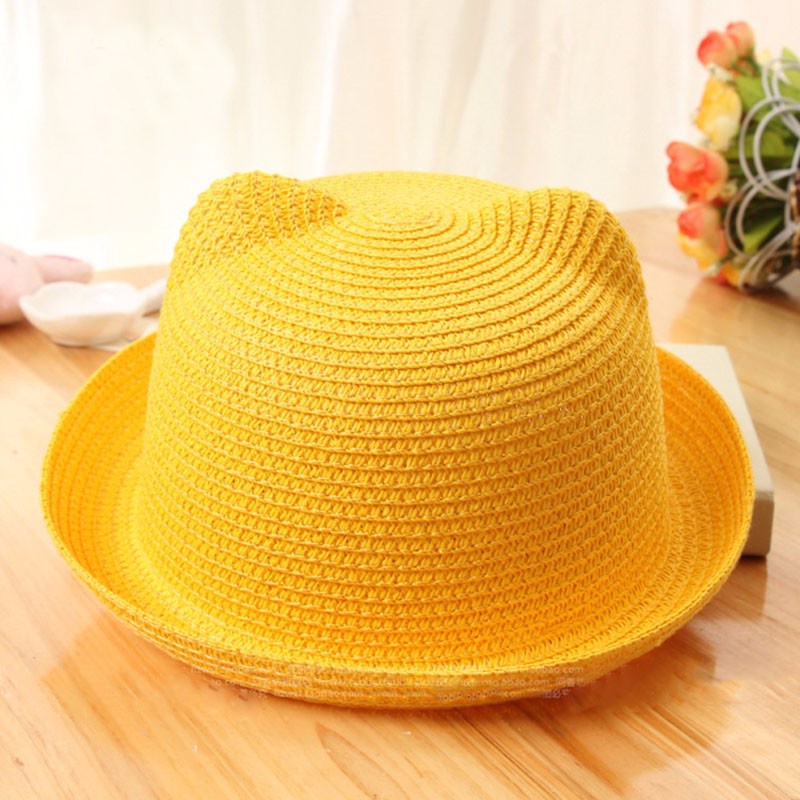 Nón Cối Tai Mèo Đáng Yêu Cho Bé