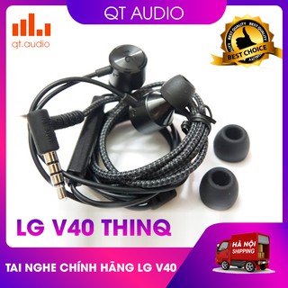 Tai nghe LG V40 thinQ chính hãng,nghe cực hay - TẶNG TÚI DA MỀM ĐỰNG TAI NGHE