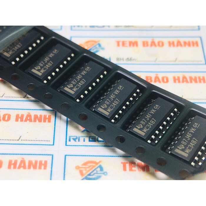 [Combo 2 chiếc] MC3487DR MC3487 3487 SOP-16 ic chức năng