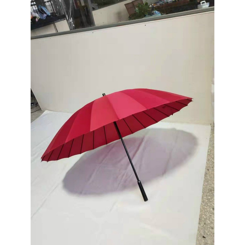 ô dù 24 nan siêu to có quai đeo