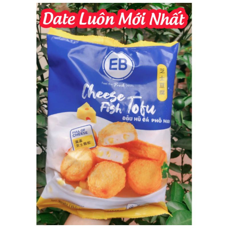 Đậu hũ phô mai Malaysia - Tàu hũ đậu phụ phô mai -Cheese fish tofu - Viên thả lẩu malaysia 500g - An bình food