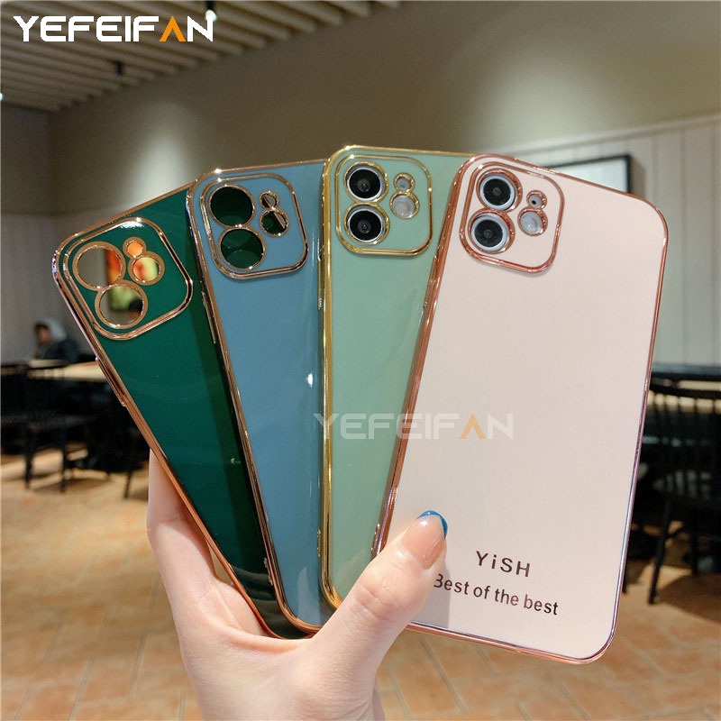 Ốp điện thoại TPU mềm viền mạ chống va đập cho Xiaomi Mi 11T Pro 10 Note 10 Pro Mi 10T 11 Lite 5G