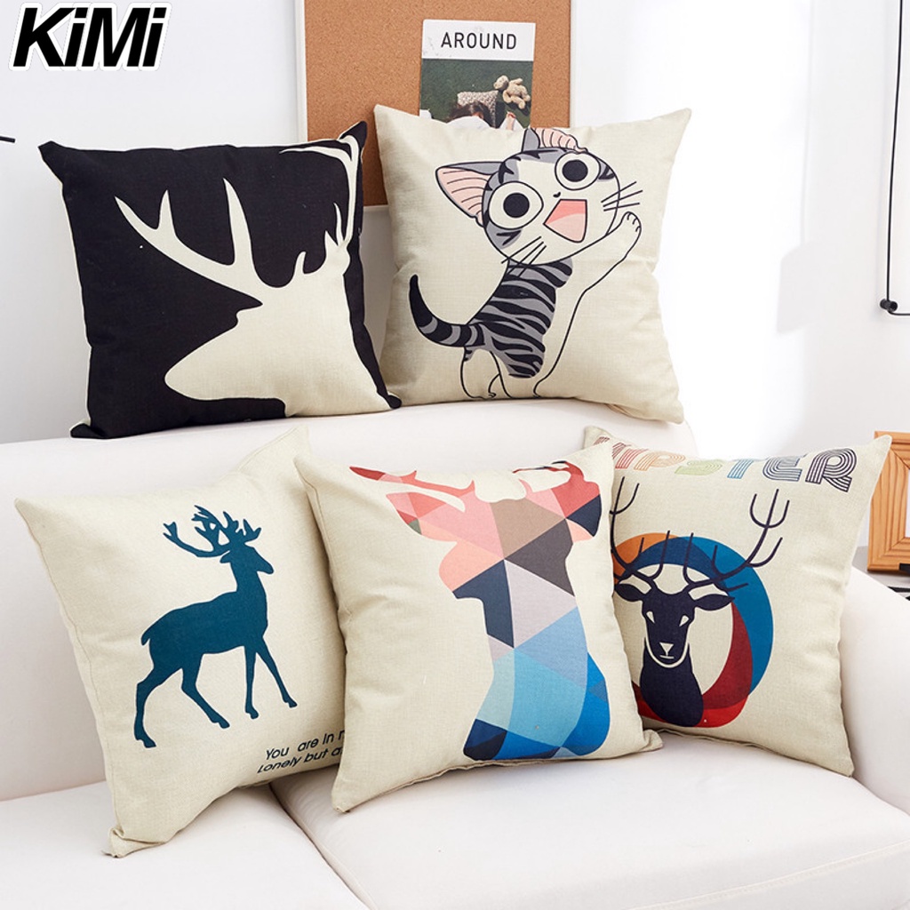 GỐI TỰA Lưng Sofa, Gối Tựa Vuông 40x40cm  - KiMi_Decor