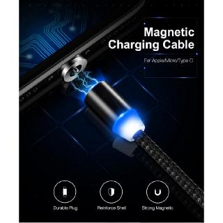 Cáp Sạc Nam Châm USB/Type C/iPhone Và Android Dài 1m