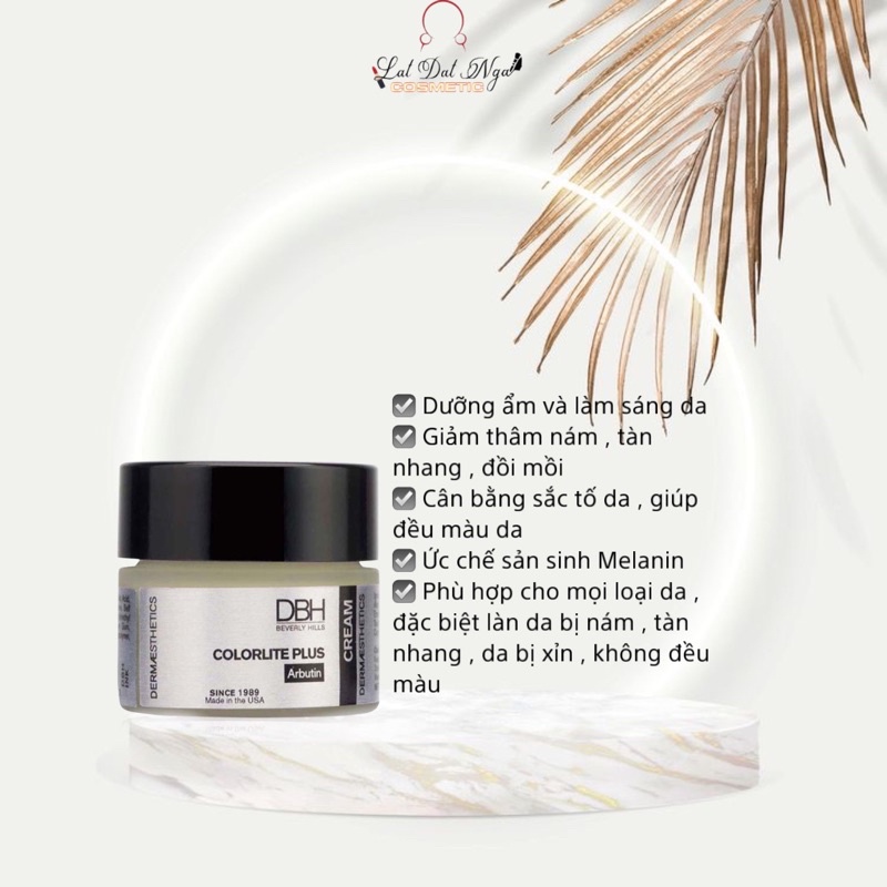 Kem dưỡng DBH Colorlite Plus (28g)