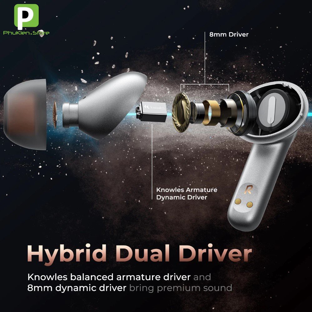 [CÓ SẴN] Tai Nghe True wireless Soundpeats H2 ✔️ Dual Hybrid Driver ✔️ Knowles balanced armature ✔️ Game Mode ✔️ QCC3040