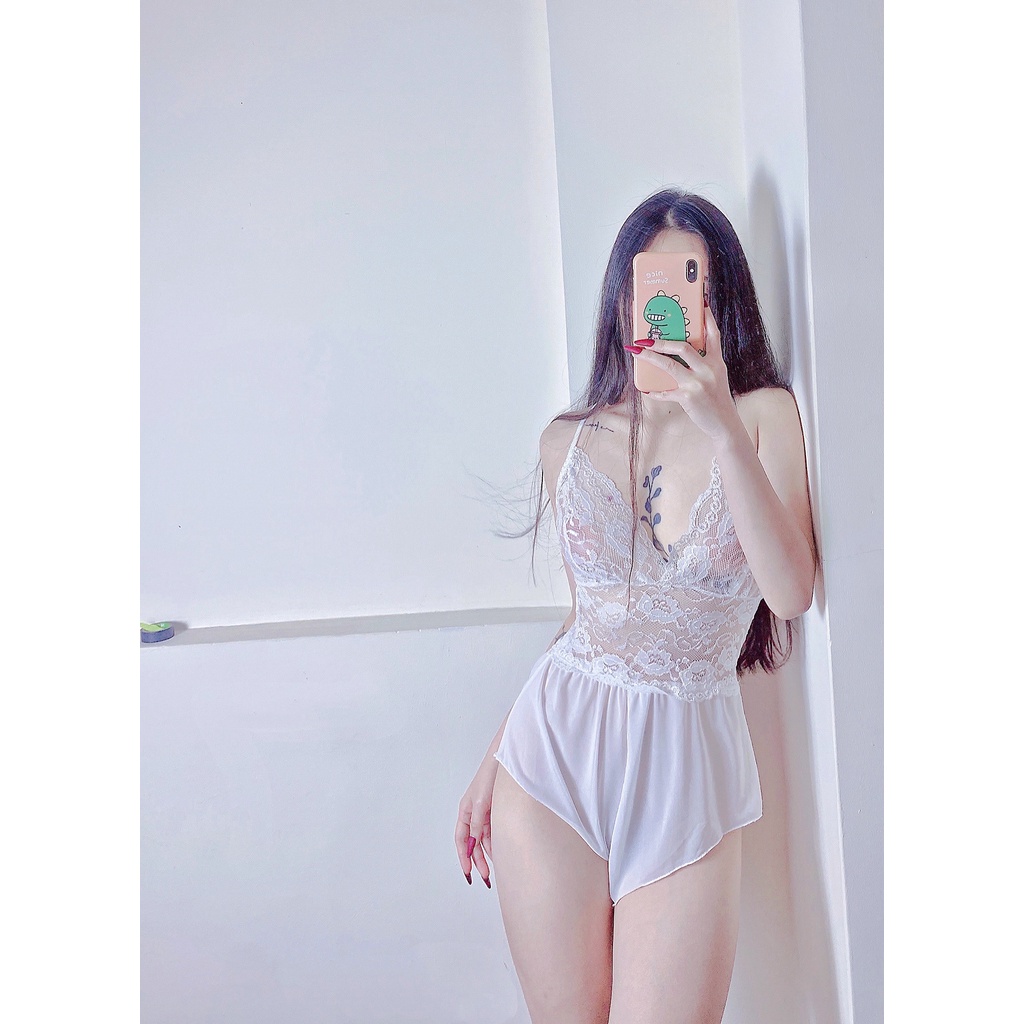 [ẢNH THẬT] BODYSUIT ren xẻ ren mềm co giãn [MÃ SẢN PHẨM BS004] | BigBuy360 - bigbuy360.vn