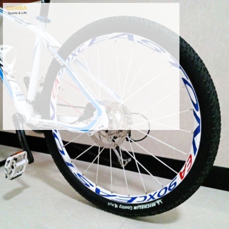 Nhãn Dán Bánh Xe✨Bộ 2 Miếng Dán Trang Trí Vành Bánh Xe Đạp Leo Núi