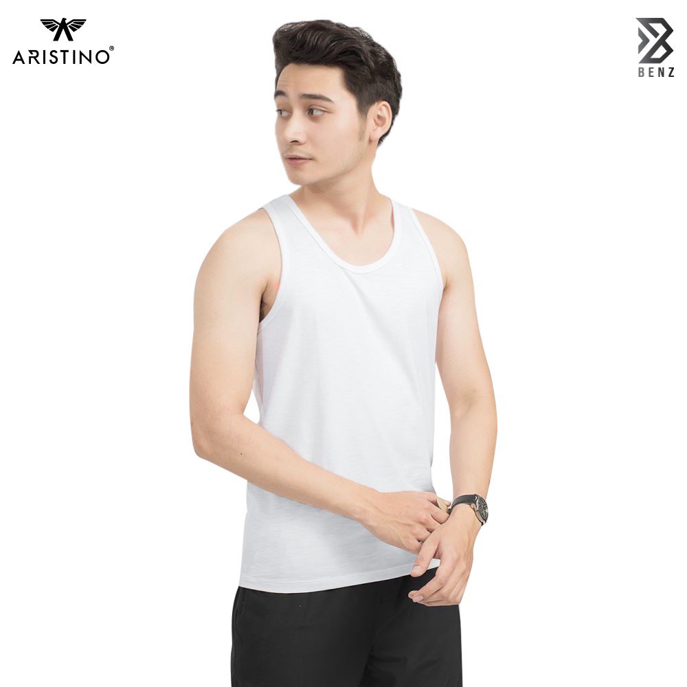 Áo tank top nam Aristino chất liệu 100% cotton mềm mại - AC21