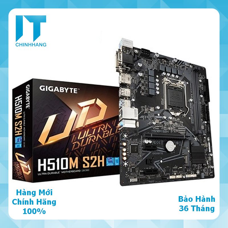 Bo Mạch Chủ Mainboard Gigabyte H510M S2H V2 - Hàng Chính Hãng