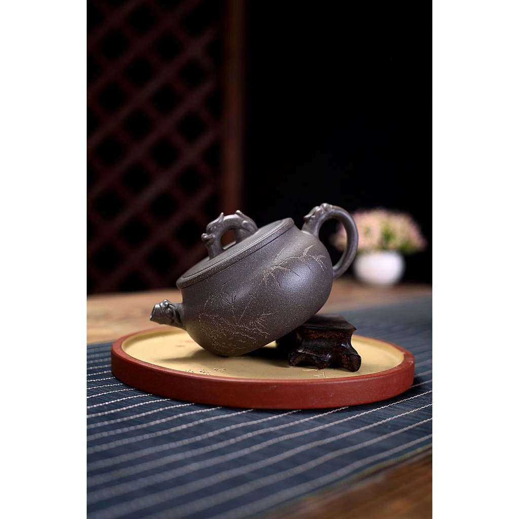 Ấm Tử Sa Nghi Hưng Thanh Phong Tuấn Tiết 300 ml (Thanh Khôi Nê)