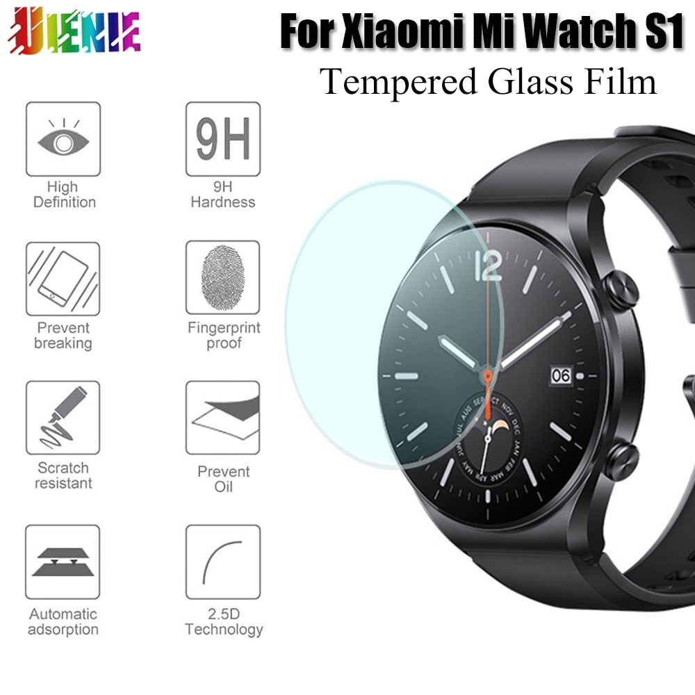 Kính Cường Lực Chống Trầy Cho Đồng Hồ Thông Minh Xiaomi Mi Watch S1