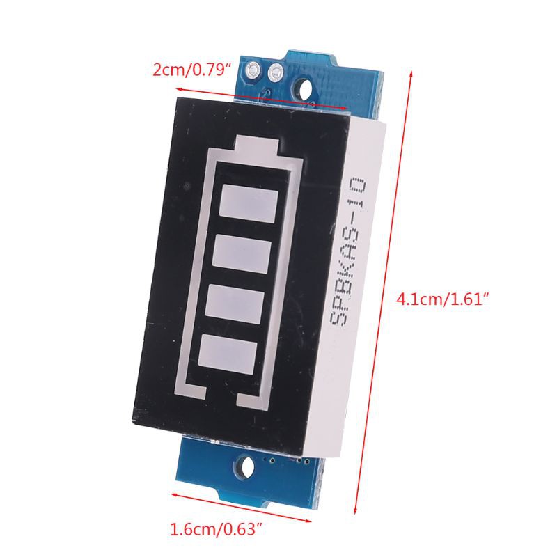 Mô Đun Hiển Thị Dung Lượng Pin Lithium 3.7v 4.2v