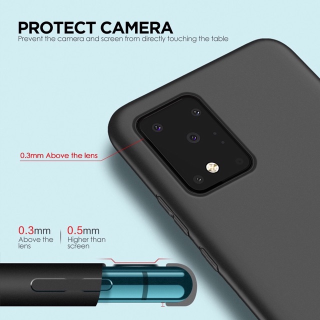 Ốp lưng Galaxy S20, S20 Plus, S20 Ultra nhiều màu