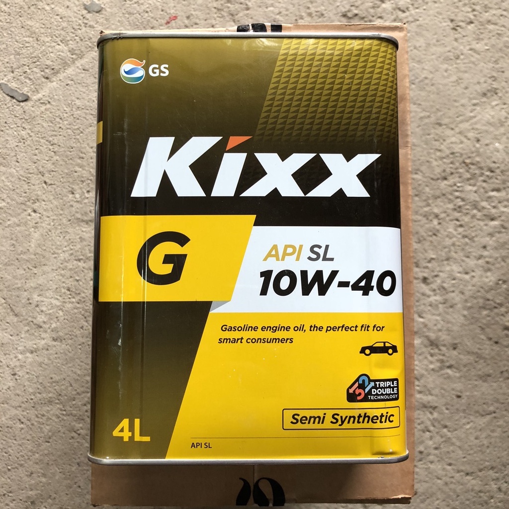 Nhớt ô tô bán tổng hợp Kixx G cho máy xăng [ 4L ]