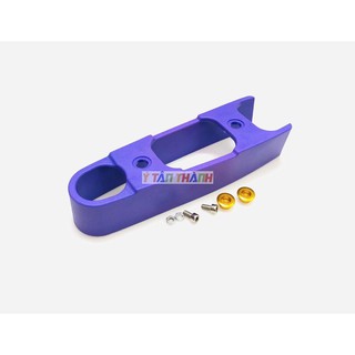 cao su gấp drag màu tím