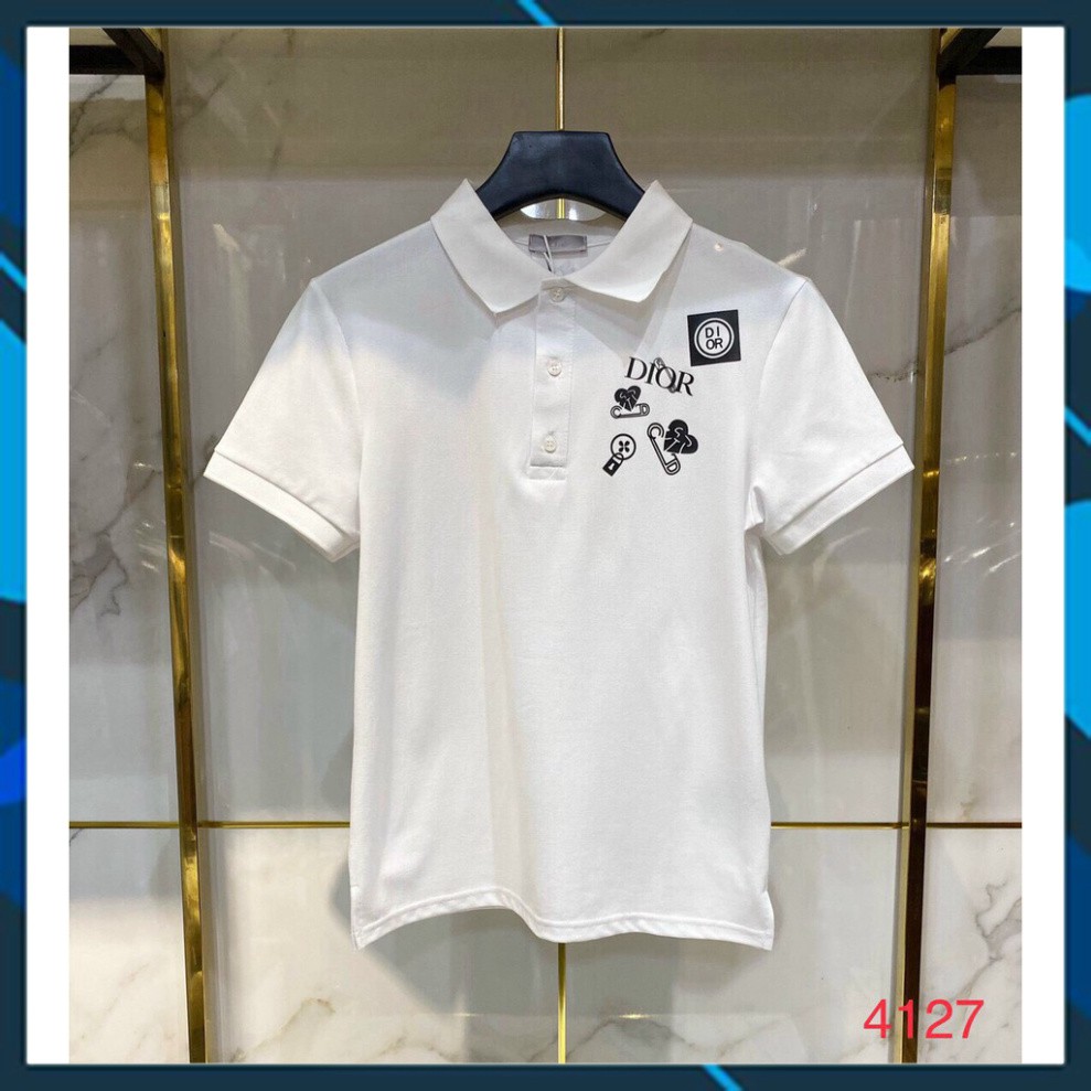 Áo Polo Nam, Áo Thun Nam Ngăn Tay Lỡ Có Cổ Thời Trang Cao Cấp in Hoa Tiết AC79 - Trkstore68 | BigBuy360 - bigbuy360.vn