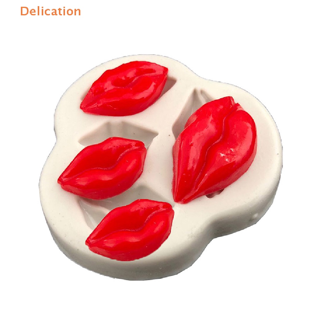 Khuôn Silicone Làm Bánh Hình Đôi Môi Gợi Cảm