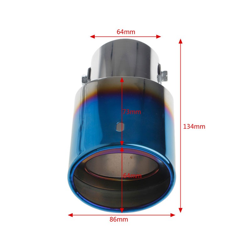 Ống Xả Khí Thải Giảm Thanh Bằng Inox Chuyên Dụng Cho Xe Hơi