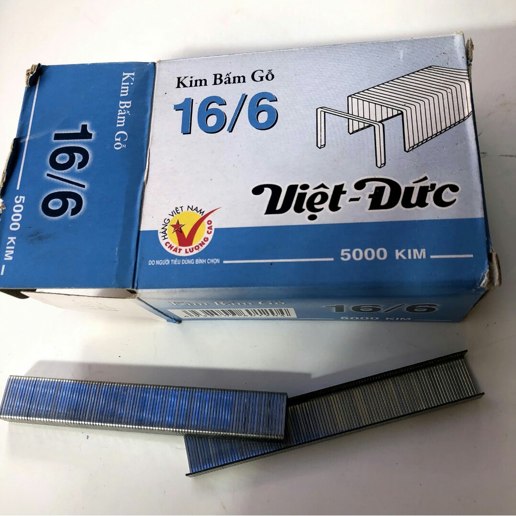 Ghim bấm gỗ 16/6 Việt Đức 5000 kim