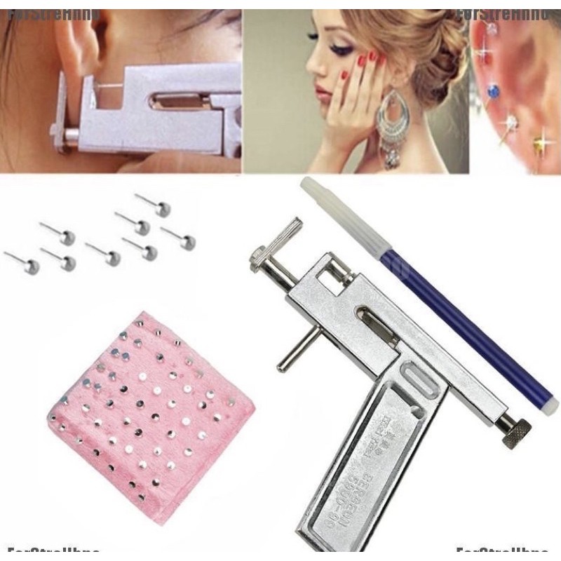 bấm khuyên tai inox không rỉ an toàn sức khoẻ