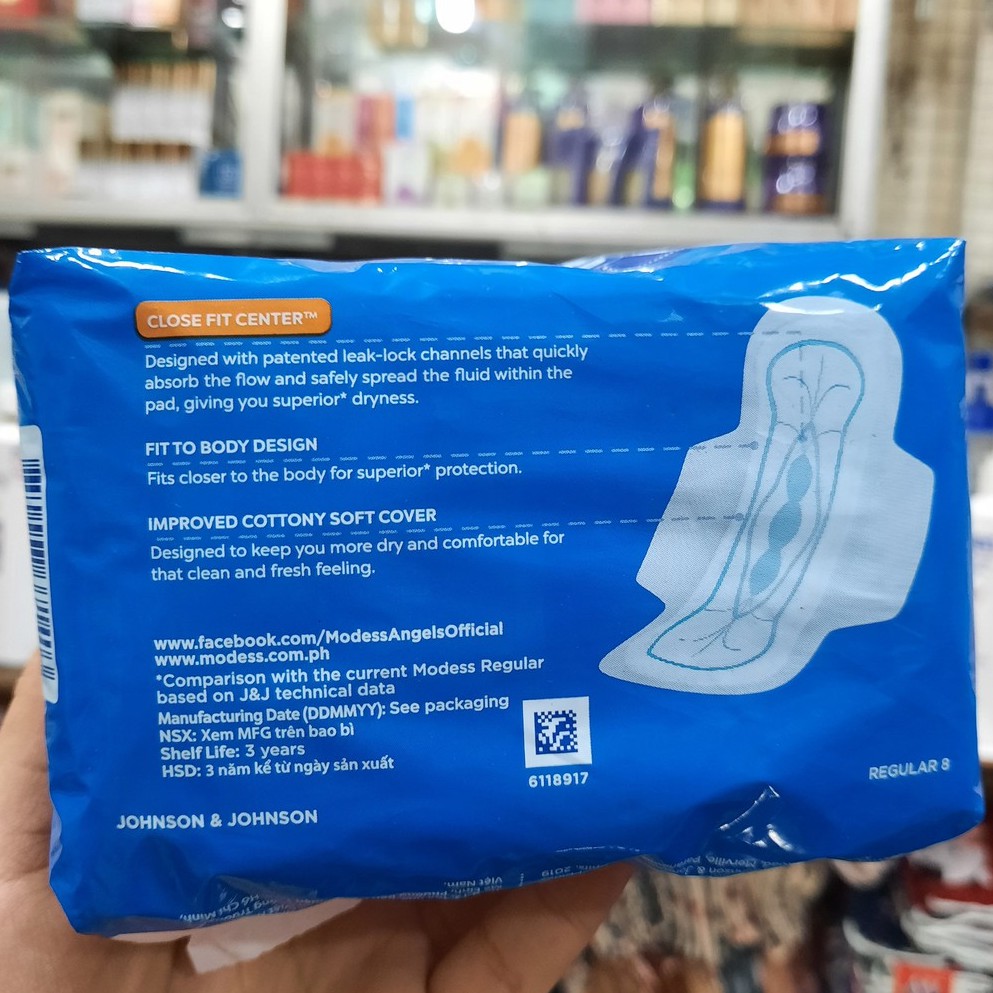 Băng vệ sinh Modess 8 miếng (chu kỳ)