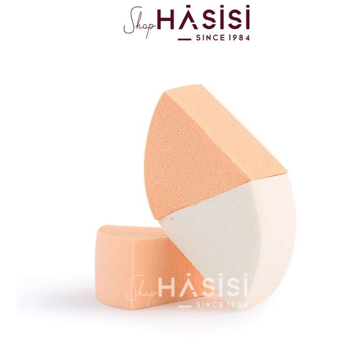 Bông Phấn Ướt Tam Giác VACOSI - BP11 (Bịch 2 Miếng)