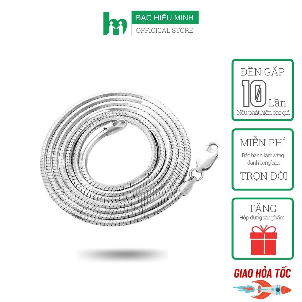 Dây Chuyền Nam Bạc Hiểu Minh DBN069 Bảo Hành Vĩnh Viễn