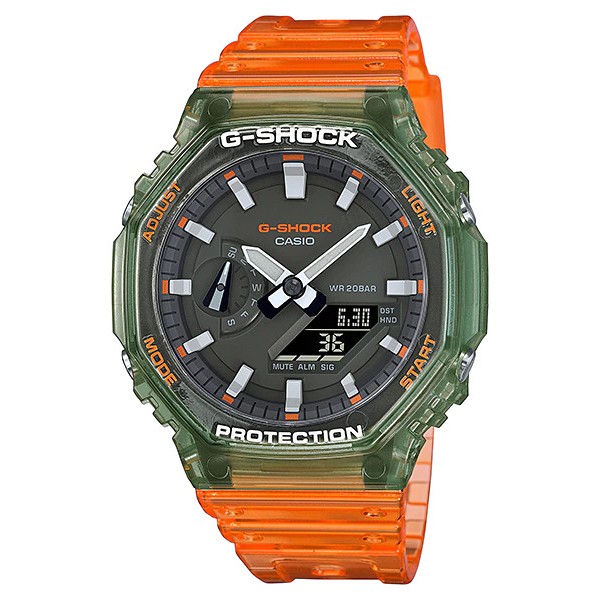 Đồng Hồ Casio Nam Dây Nhựa GSHOCK GA-2100HC-4ADR Chính Hãng