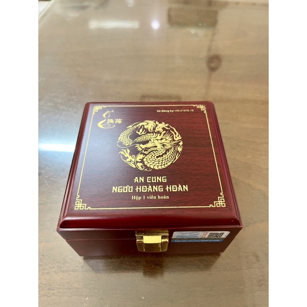 An Cung Ngưu Hoàng Nhập Khẩu Hộp Gỗ