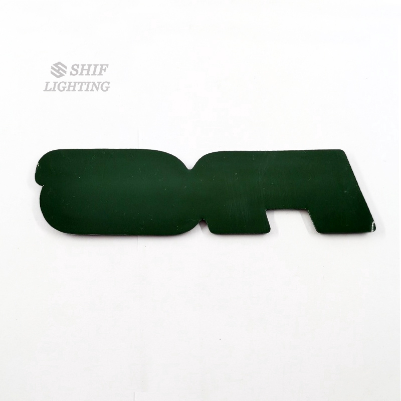 1 x Sticker Chữ RS Màu Vàng Dán Trang Trí Xe Hơi Honda RS