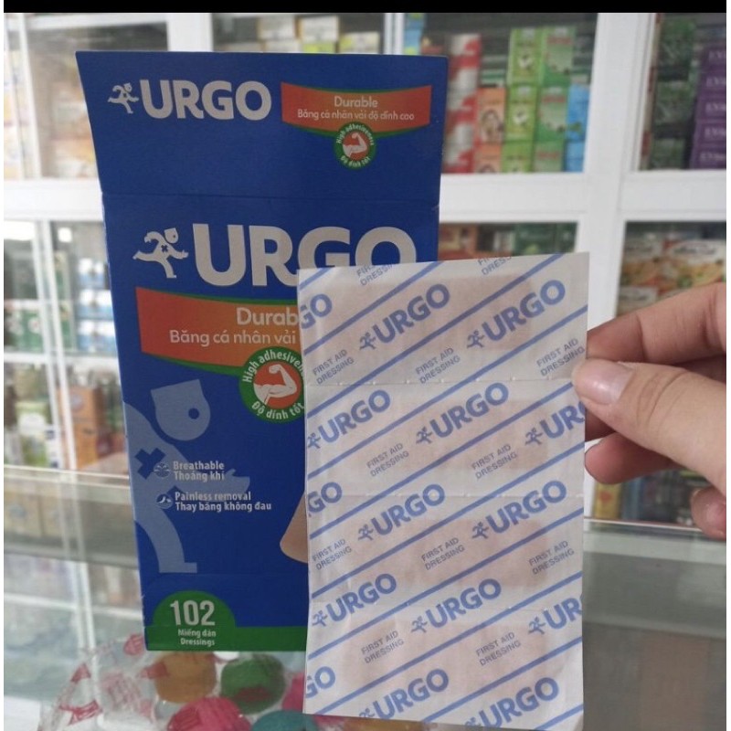 ✅Băng cá nhân Urgo vải và trong / Băng Keo Cá Nhân/