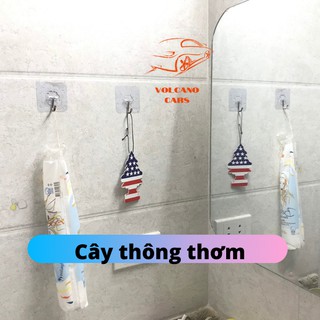 Cây thông thơm treo xe ô tô khử mùi hôi, làm thơm phòng ngủ, phòng khách, nhà bếp, nhà vệ sinh
