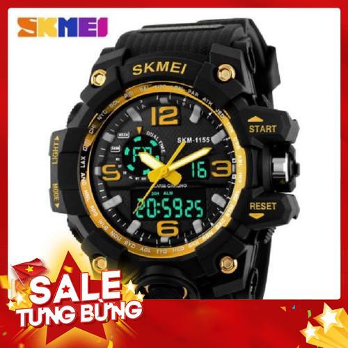 ĐỒNG HỒ NAM ĐIỆN TỬ THỂ THAO CHỐNG NƯỚC SKMEI SK1155B(Vàng) - Siêu HOT