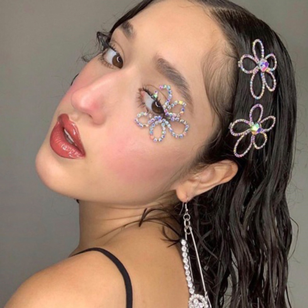 Miếng dán 437 hạt đá trang trí mặt/ mắt/ cơ thể 3d chuyên nghiệp DIY