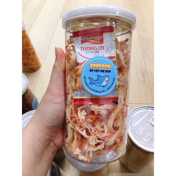 MỰC XÉ SỢI HẤP CỐT DỪA
