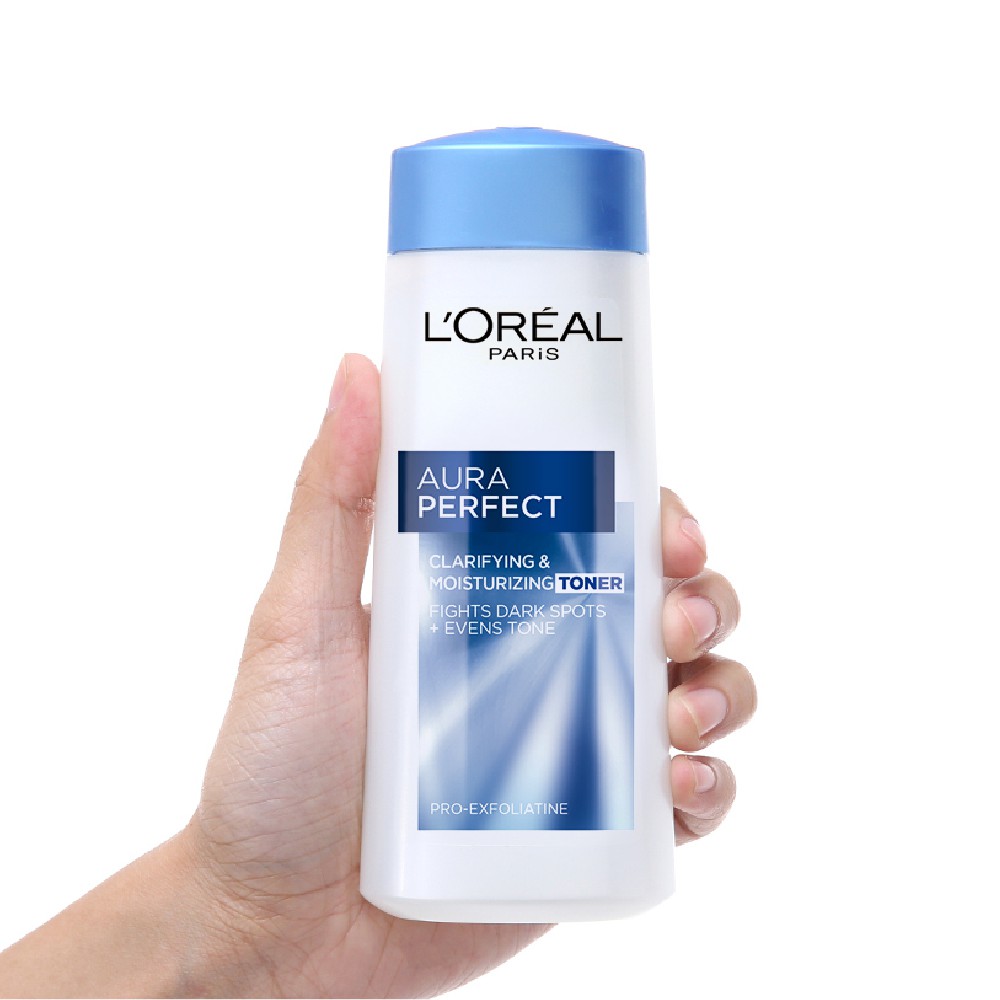 Toner Loreal Aura Perfect Clarifying Moisturising Nước hoa hồng L'Oreal se khít lỗ chân lông 200ml