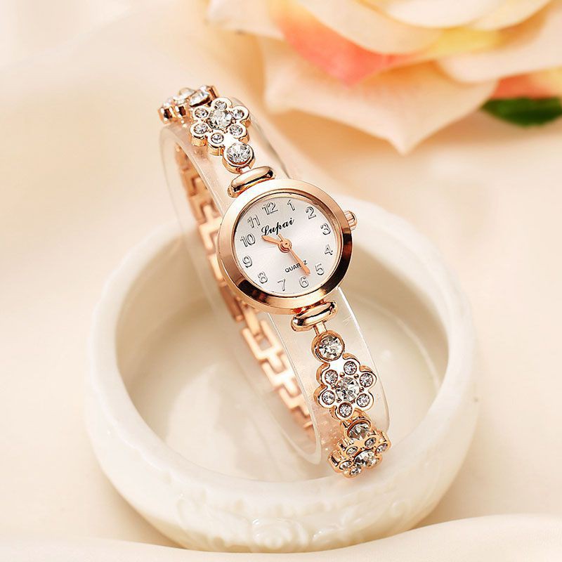 📣📣Geneva Women Fashion Quartz Bracelet Watch Crystal Watch Jamtangan