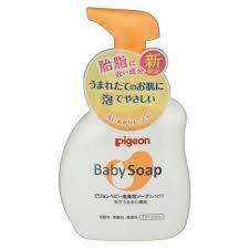 Sữa tắm sơ sinh Pigeon Baby Soap Nhật Bản hàng nội địa Nhật Bản