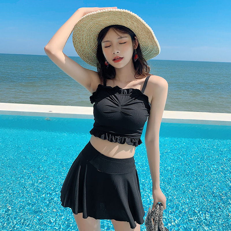 Bộ Đồ Bơi Hai Mảnh Thời Trang Hàn Quốc 2021 Cho Nữ | BigBuy360 - bigbuy360.vn